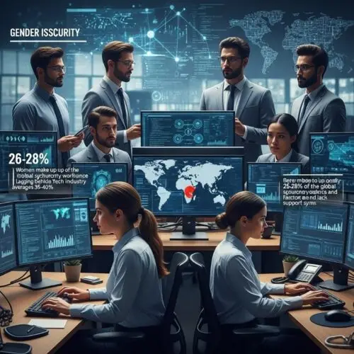 gender gap in cybersecurity